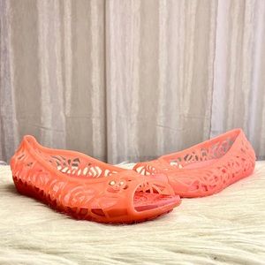 Crocs Isabella Lace Flats Jellies Size 9